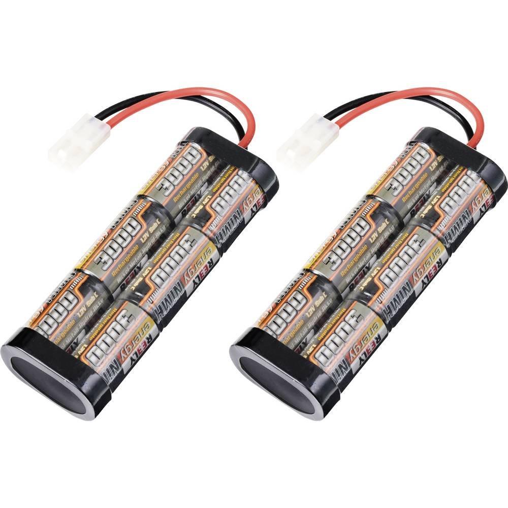 Reely  Batterie NiMH 7.2 V3000 mAh 2 pièces 