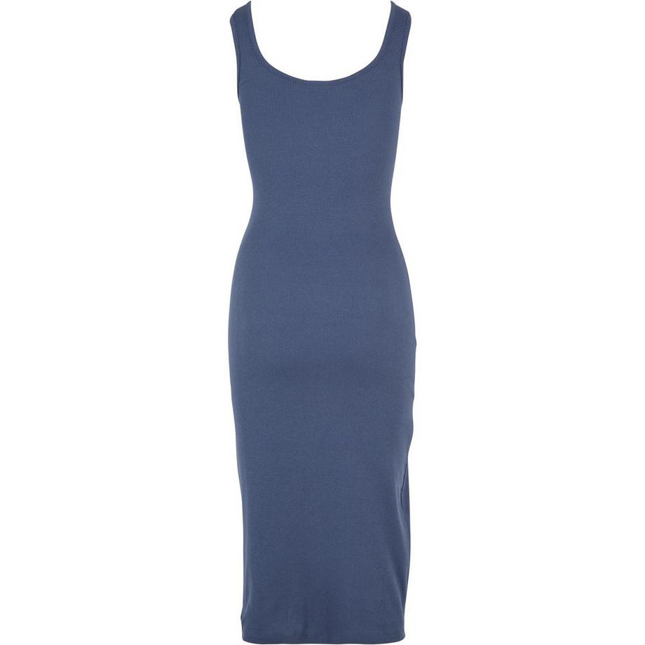 URBAN CLASSICS Robe mi-longue côtelée  