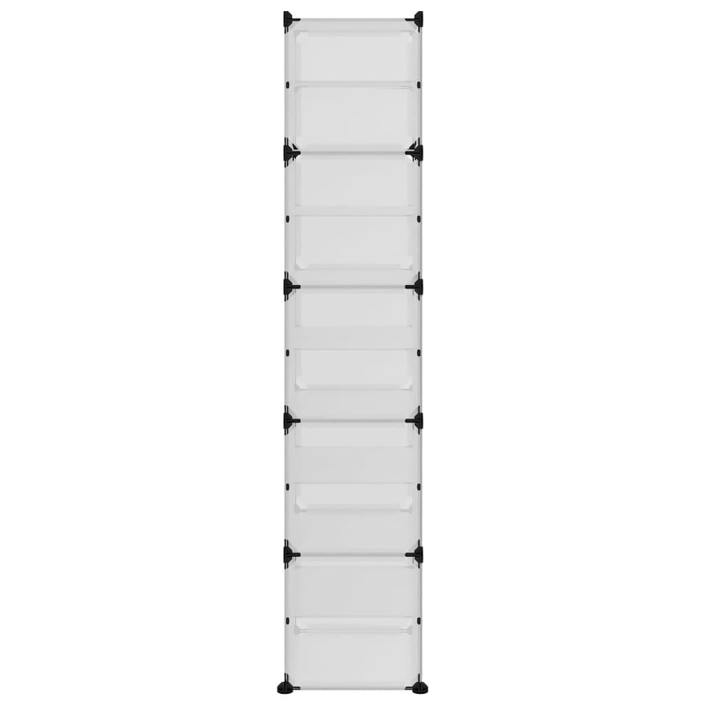 VidaXL Étagère à chaussures polypropylène  