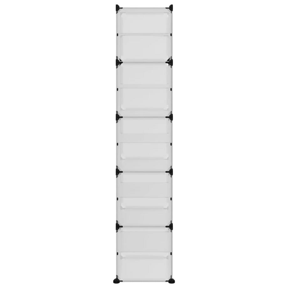 VidaXL Schuhregal polypropylen  