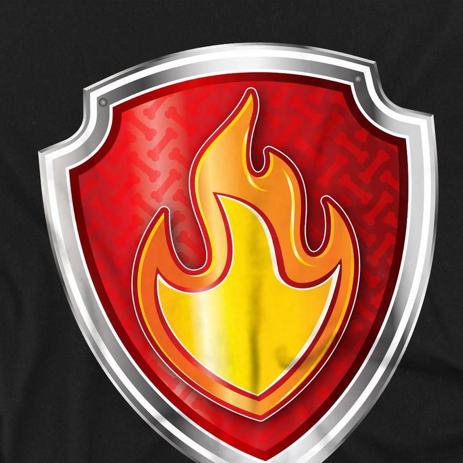 PAW PATROL T-Shirt Imprimé Bouclier de Feu  