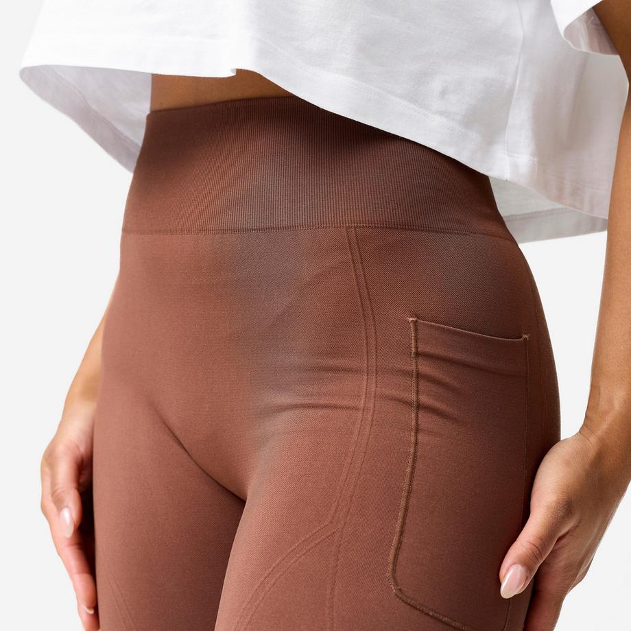 DOMYOS  Legging de sport avec effet push-up et taille haute 