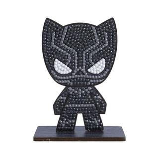 CRAFT Buddy  Bastelset Crystal Art Buddies Black Panther Figur 