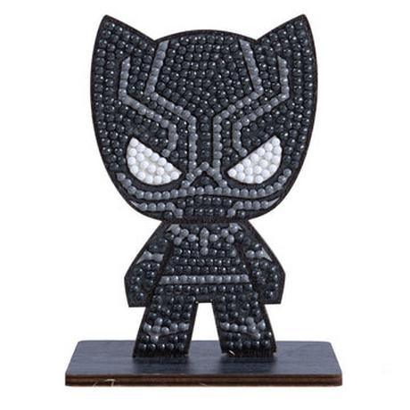 CRAFT Buddy  Bastelset Crystal Art Buddies Black Panther Figur 