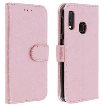 Klapphülle Samsung Galaxy A20e Rosegold