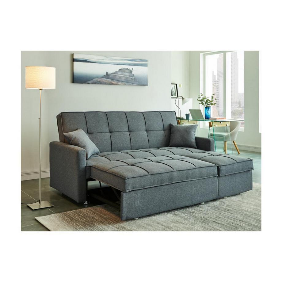 Vente-unique Schlafsofa 3Sitzer Stoff CANETTI  
