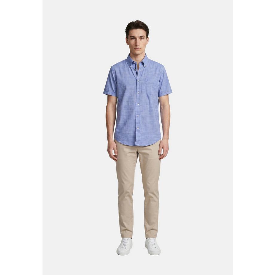Navigare Chemise à Manches Courtes Col Button-Down  
