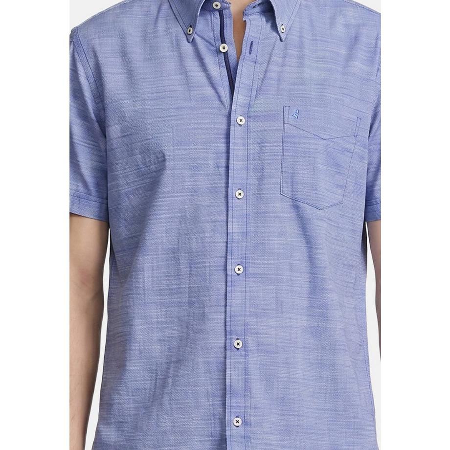 Navigare Chemise à Manches Courtes Col Button-Down  
