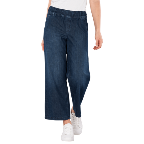 BRAX Maine S Wide Leg Cropped Jeans  