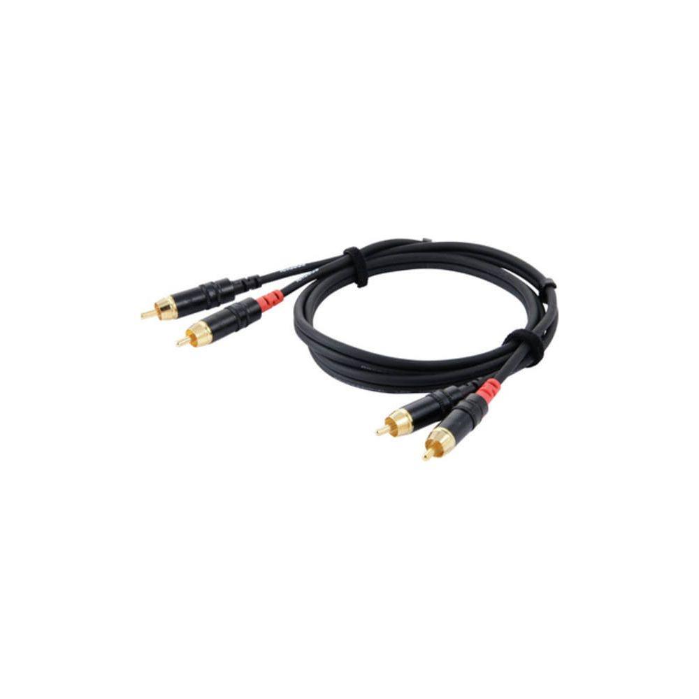 Cordial  Audio-Kabel CFU 0.9 CC Cinch - Cinch 0.9 m 