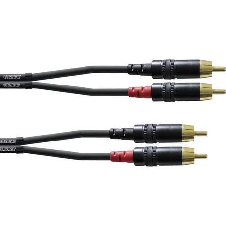 Cordial  Audio-Kabel CFU 0.9 CC Cinch - Cinch 0.9 m 