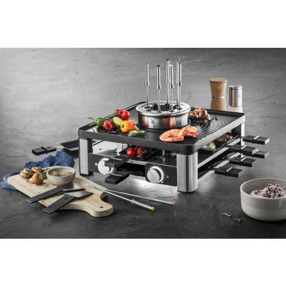 WMF Lumero - Gourmet Station 3-in-1, Raclette- und Fondue-Kombination  