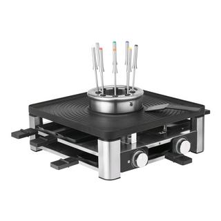 WMF WMF LUMERO 61.3020.1009 GRIGLIA PER RACLETTE 8 PERSONA(E) 1960 W NERO, ACCIAIO INOX  