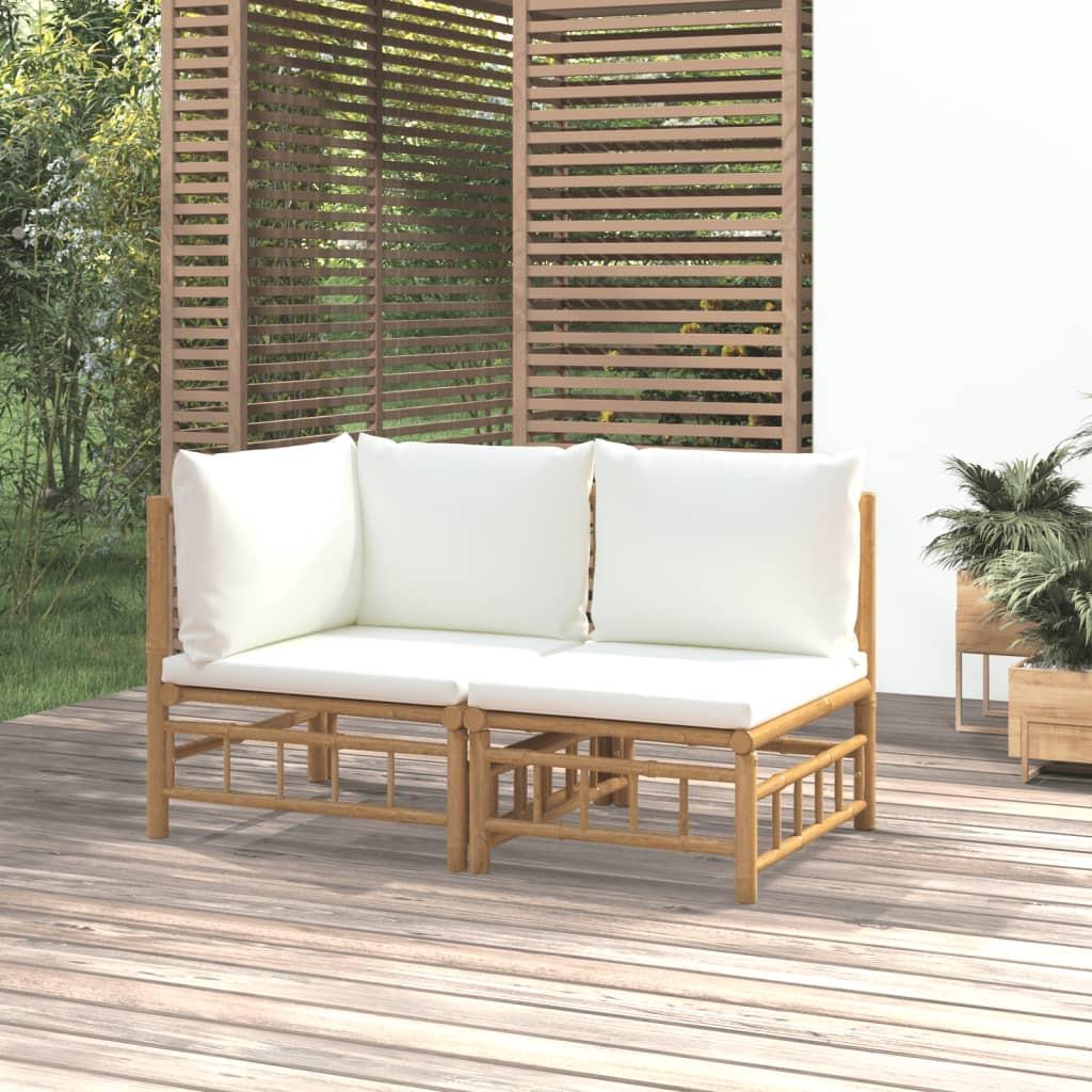 VidaXL Garten lounge set bambus  