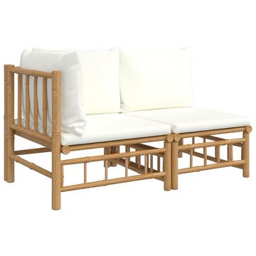 Garten lounge set bambus