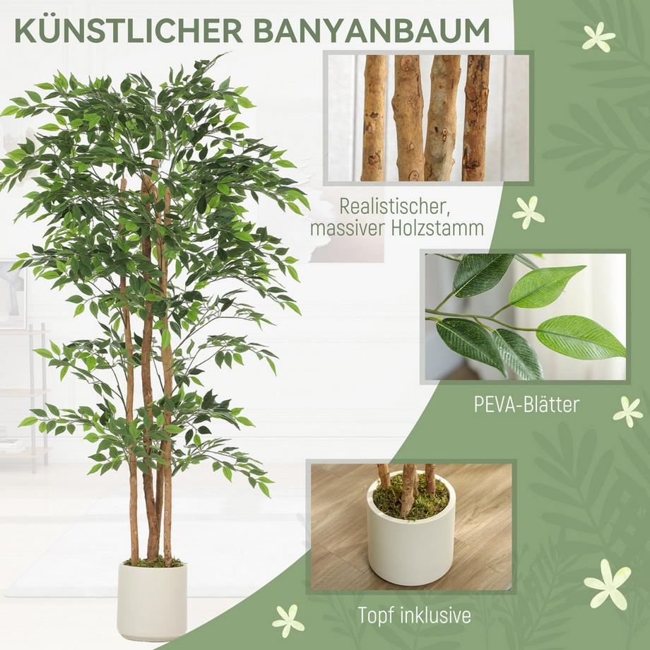 HOMCOM Kunstpflanze  