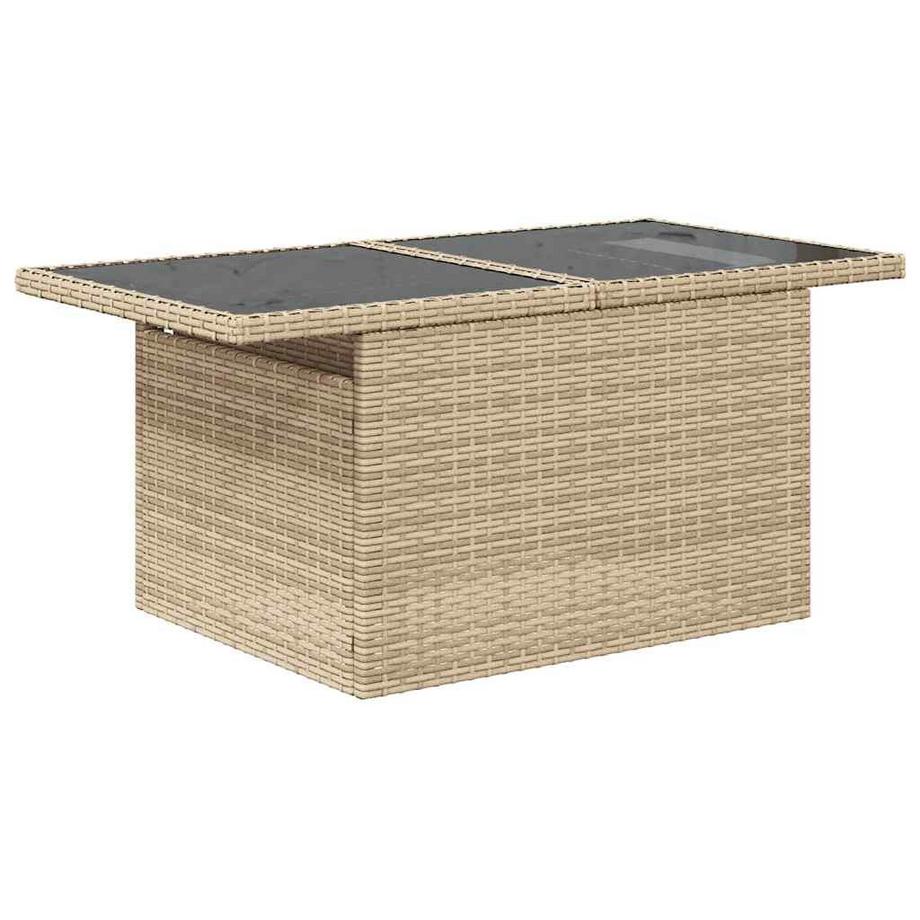 VidaXL set divano da giardino Polirattan  