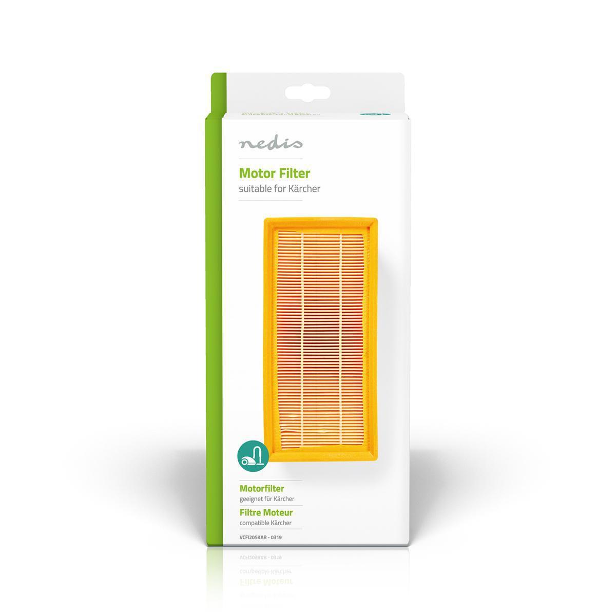 Nedis Filtre moteur d'aspirateur | Remplacement pour : Kärcher | NT 65/2 Eco / NT 65/2 Eco Me / NT 65/2 Eco Tc  