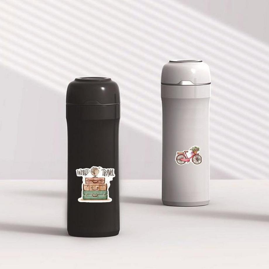 Gameloot Autocollants avec motifs de voyage - 50 pcs  