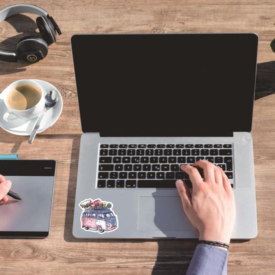 Gameloot Autocollants avec motifs de voyage - 50 pcs  