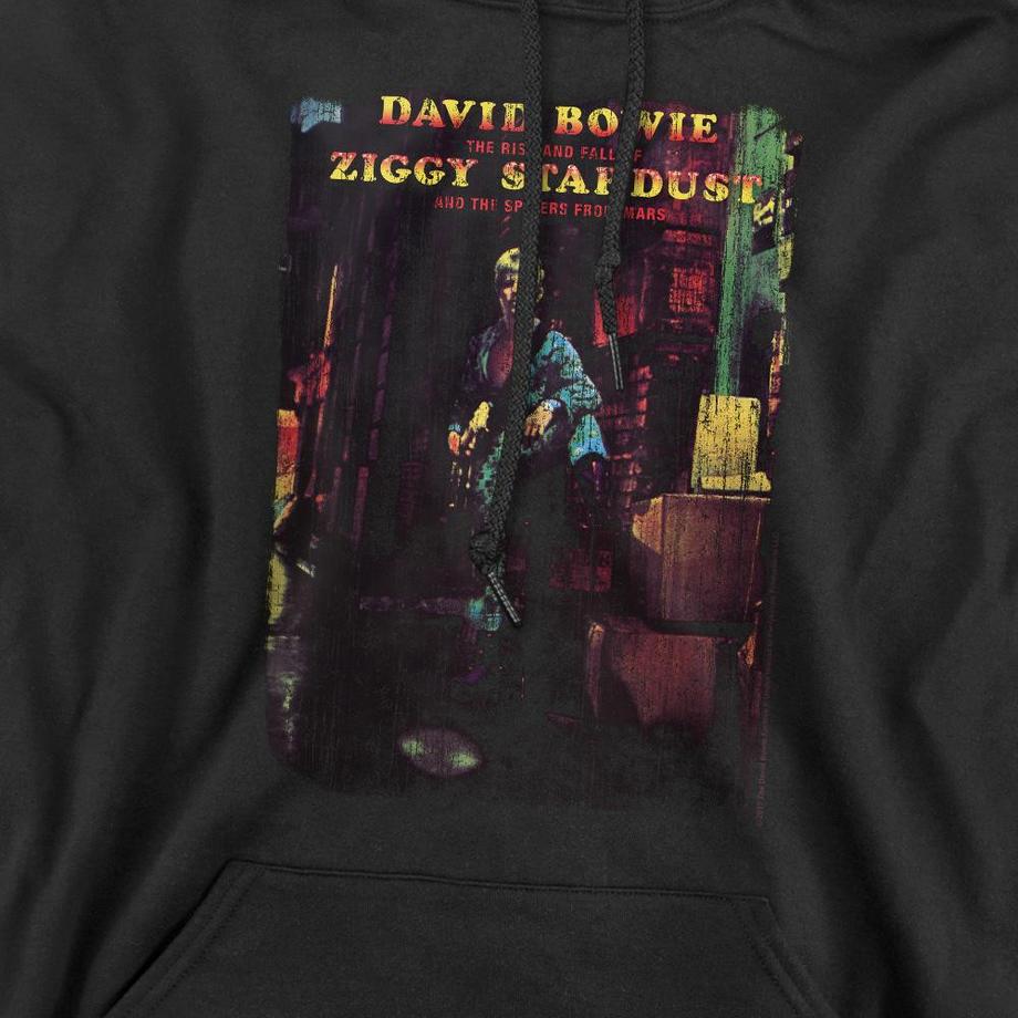 David Bowie Ziggy Stardust Album Sweat à Capuche  