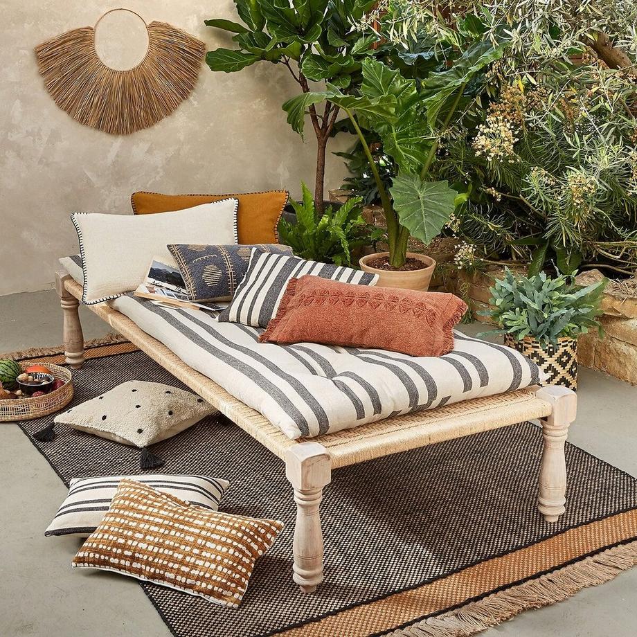 La Redoute Intérieurs Minille Housse de Coussin Rayée  