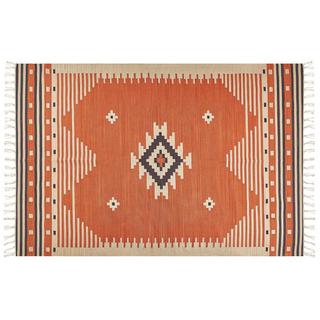 Beliani Tapis en Coton Traditionnel GAVAR  