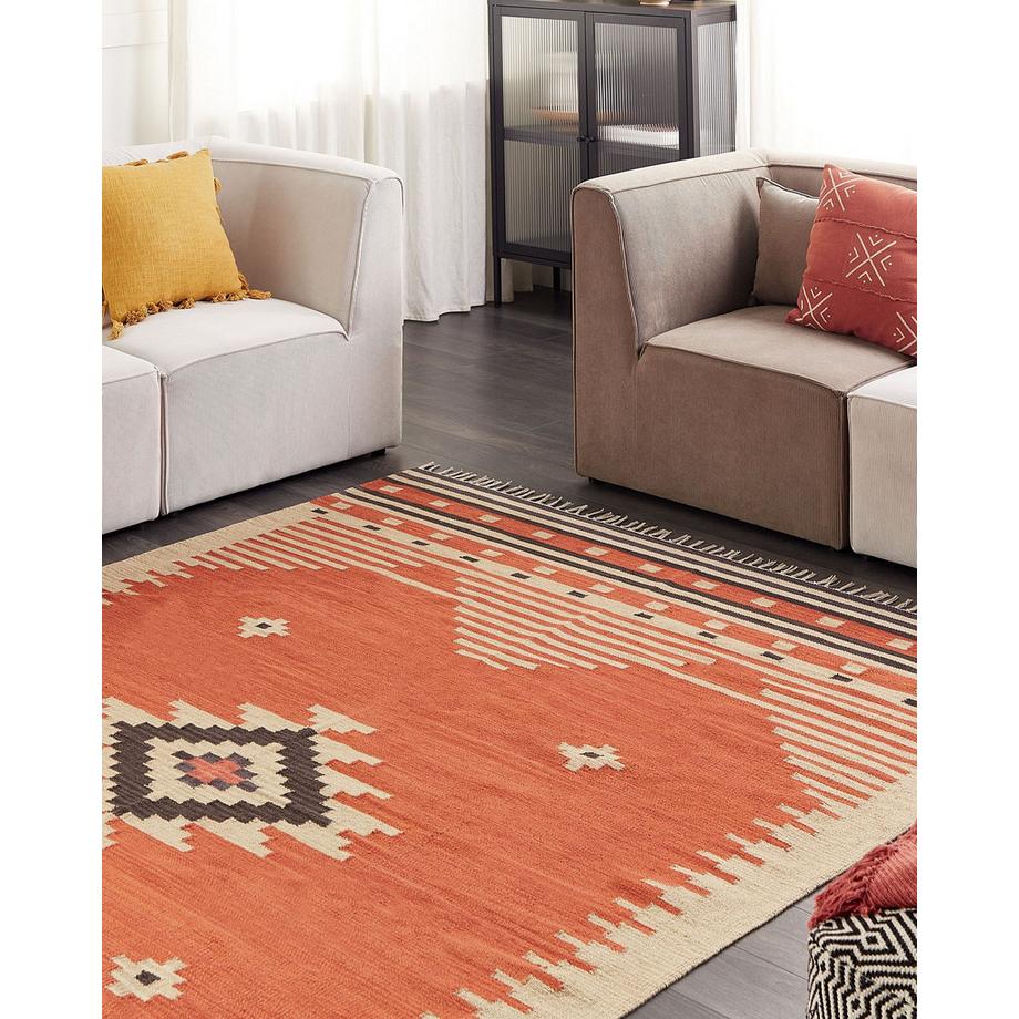 Beliani Tapis en Coton  GAVAR  
