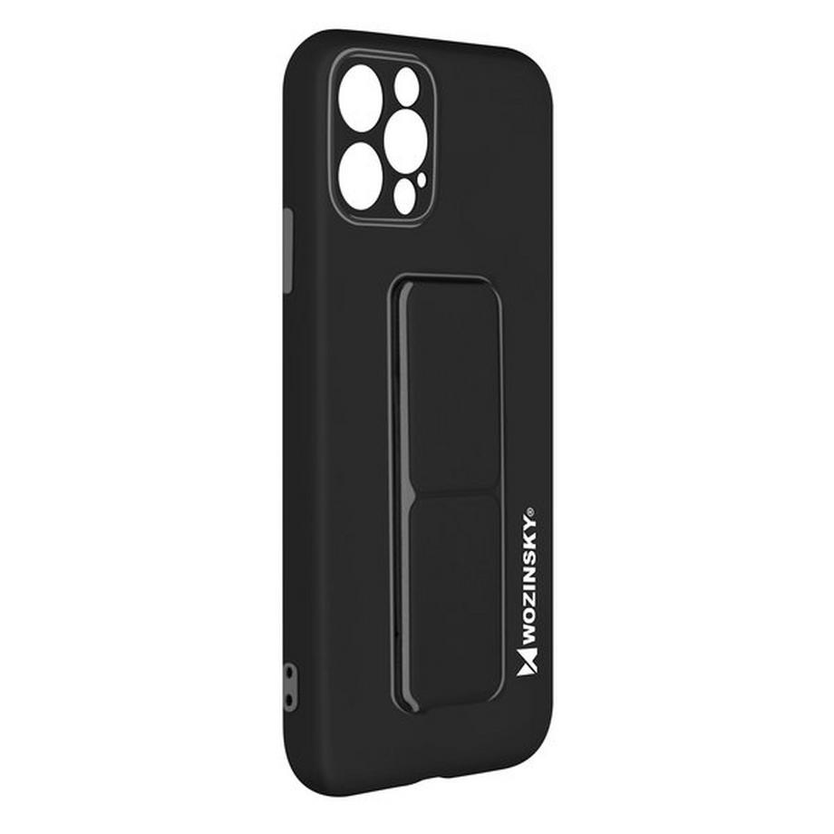 Avizar  Cover + Supporto iPhone 12 Pro Max Nera 