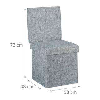 B2X Tabouret pliant avec dossier  