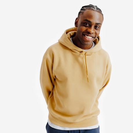 DECATHLON  Sweatshirt  Oversize mit Kapuze Baumwolle 