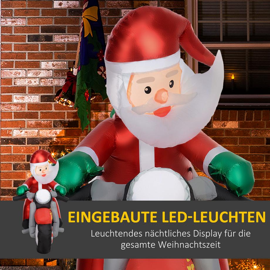Outsunny Aufblasbar Weihnachtsdeko  