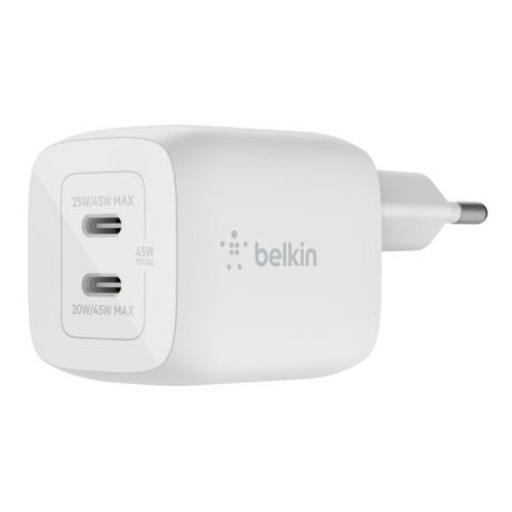 belkin  WCH011vfWH Ordinateur portable, Smartphone, Tablette Blanc Secteur Charge rapide Intérieure 