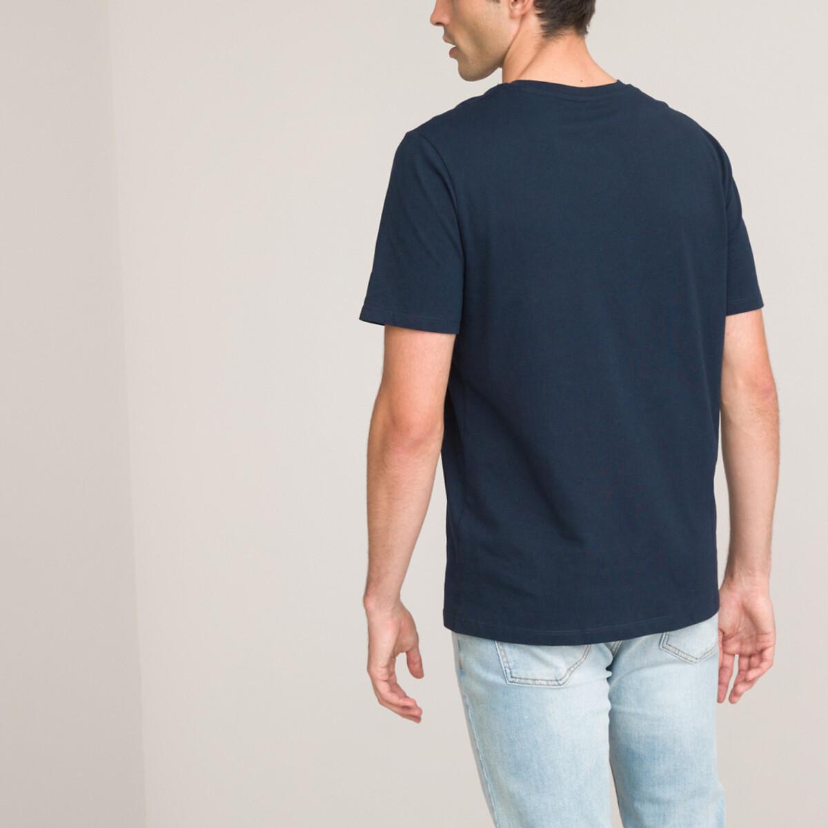 La Redoute Collections  T-Shirt mit V-Ausschnitt 