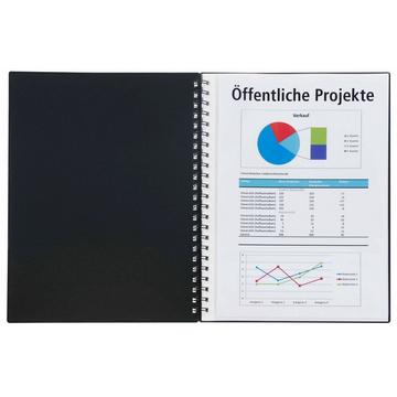 KOLMA Spiralsichtbuch A4 02.641.06 KolmaFlex 20 Taschen