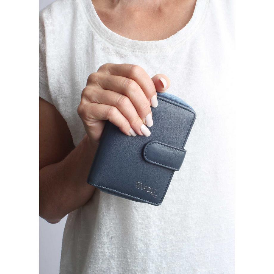 VARGU MASIN 1-A Portefeuille en Cuir Véritable  