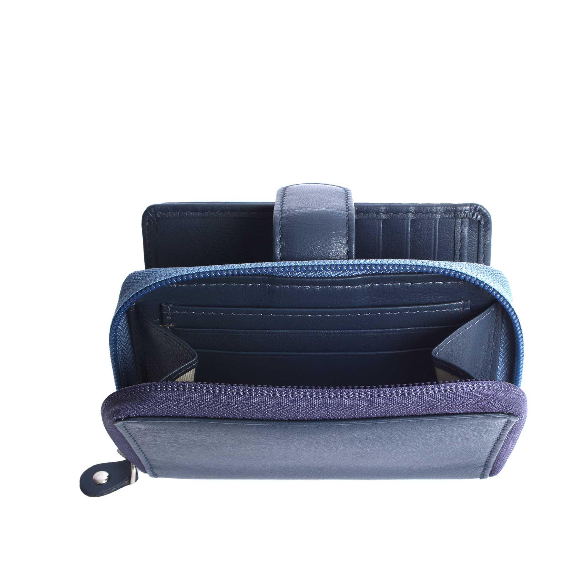 VARGU MASIN 1-A Portefeuille en Cuir Véritable  