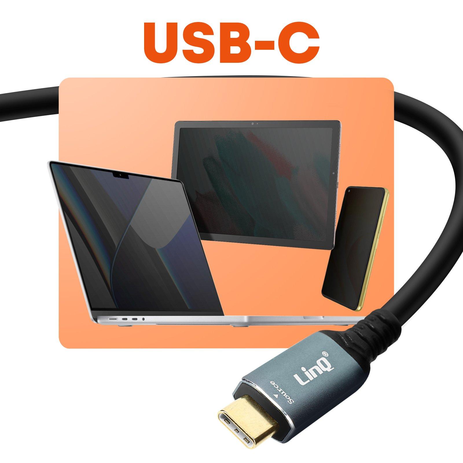 Avizar  Câble USB-C vers VGA Full HD 1080P LinQ 