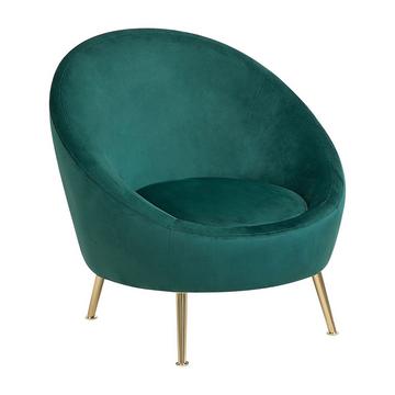 Fauteuil en Velours Moderne LANGA