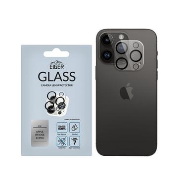 Eiger iPhone 13 Pro Display Kamera Schutzglas 3D