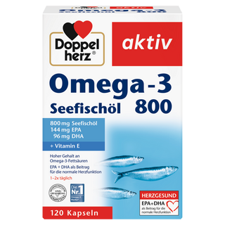 Doppelherz  Doppelherz Omega-3 Seefischöl 800 mg 