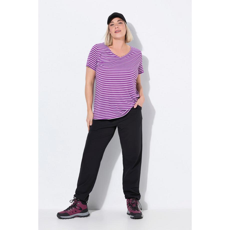 Ulla Popken Softshell Hose superdünn Saum verstellbar Komfortbund  