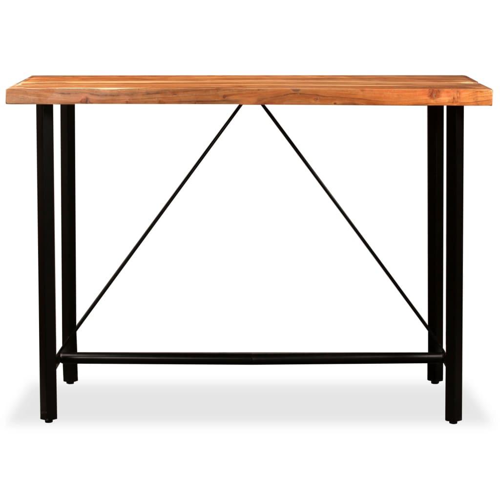 VidaXL Table de bar bois  