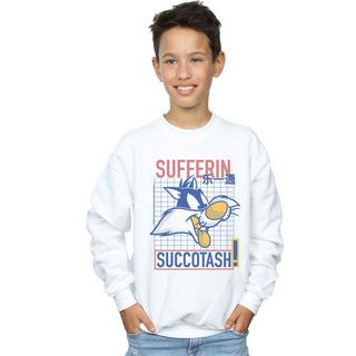 LOONEY TUNES  Sylvester Sufferin Succotash Sweatshirt 