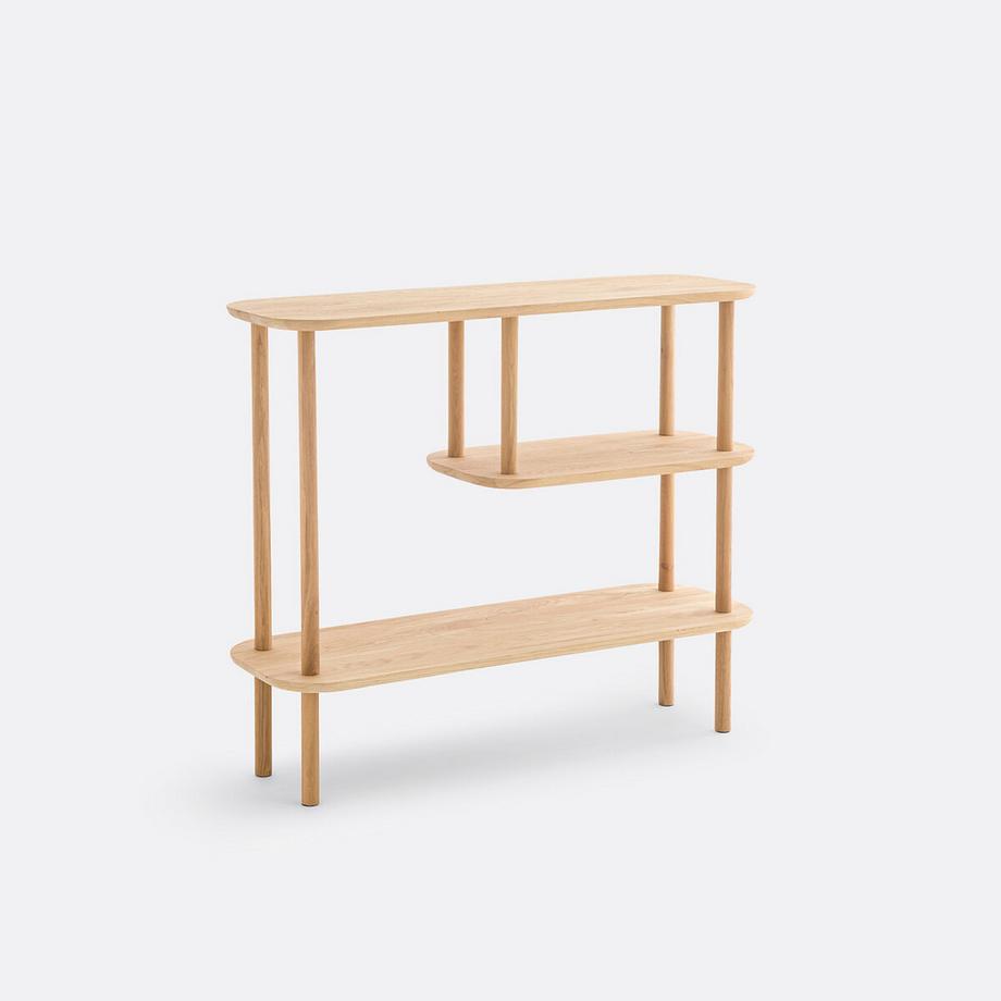La Redoute Intérieurs Console asymétrique chêne massif  