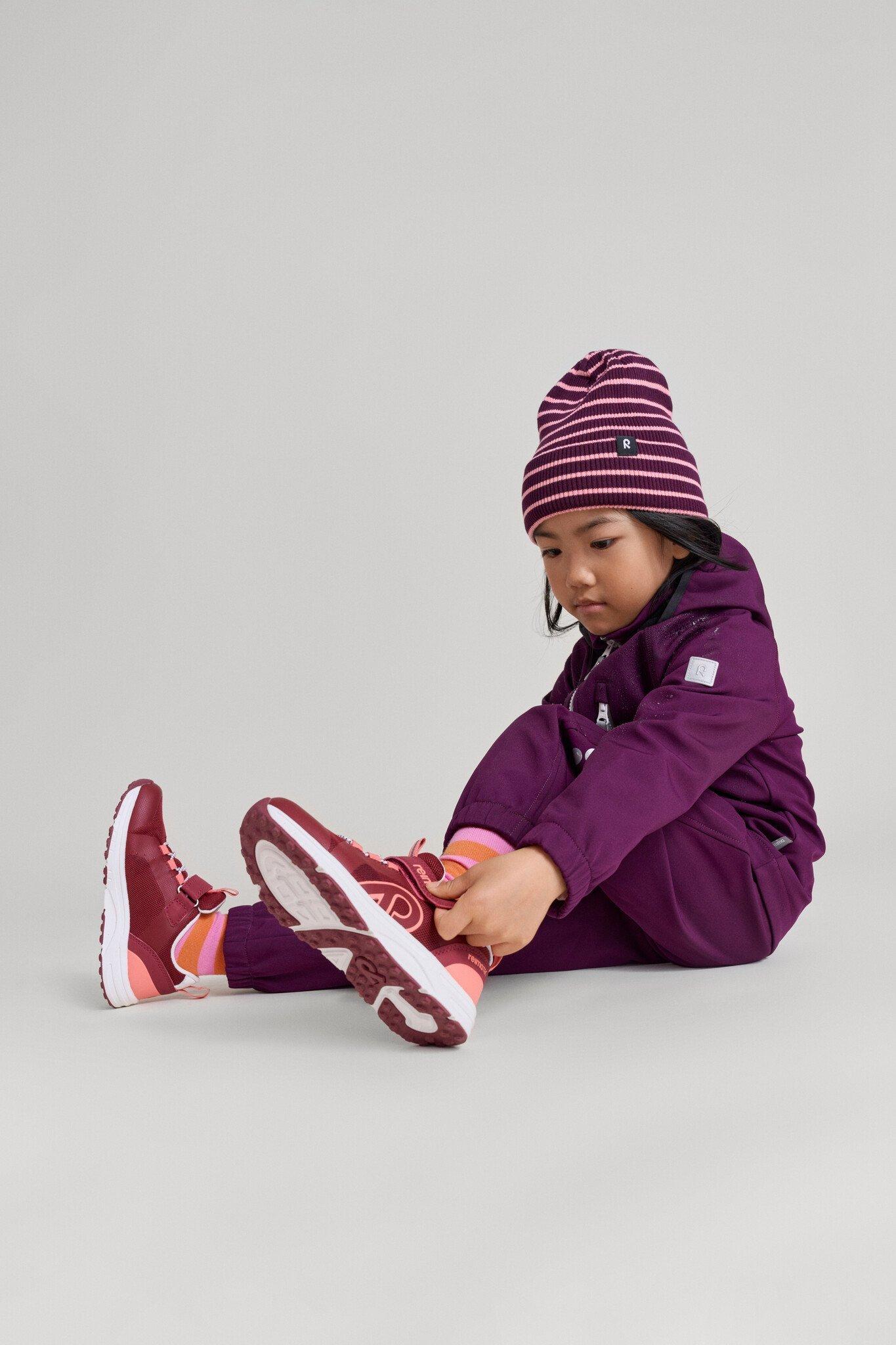 Reima  Kinder Softshell Jacke Vantti Deep purple 