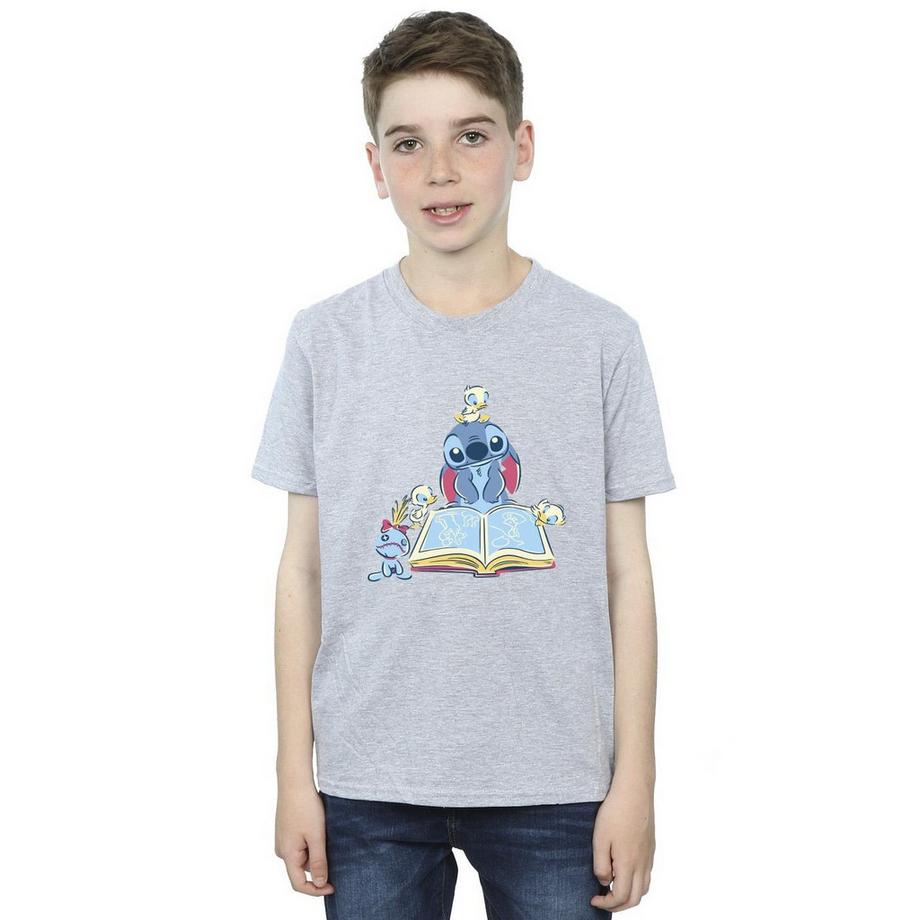Disney  Tshirt READING READING A BOOK 