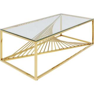 KARE Design Couchtisch Laser gold 120x60  