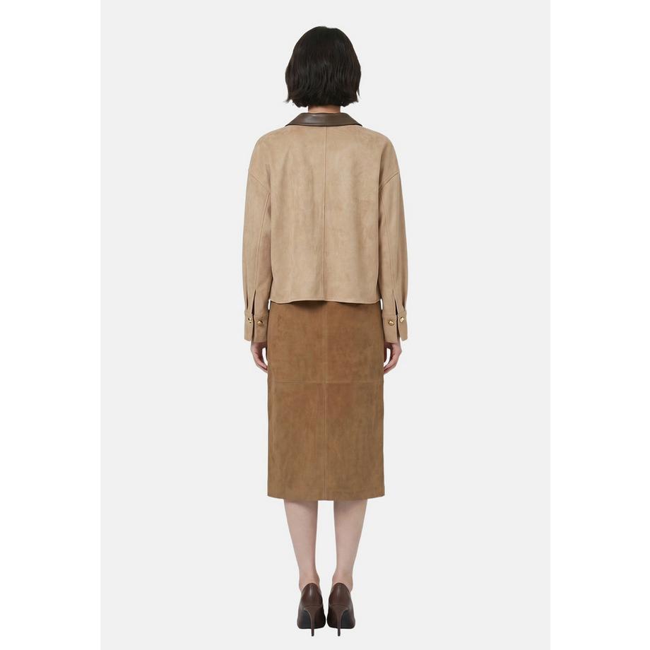 Roberta Rossi Camicia a maniche lunghe con collo contrastante  