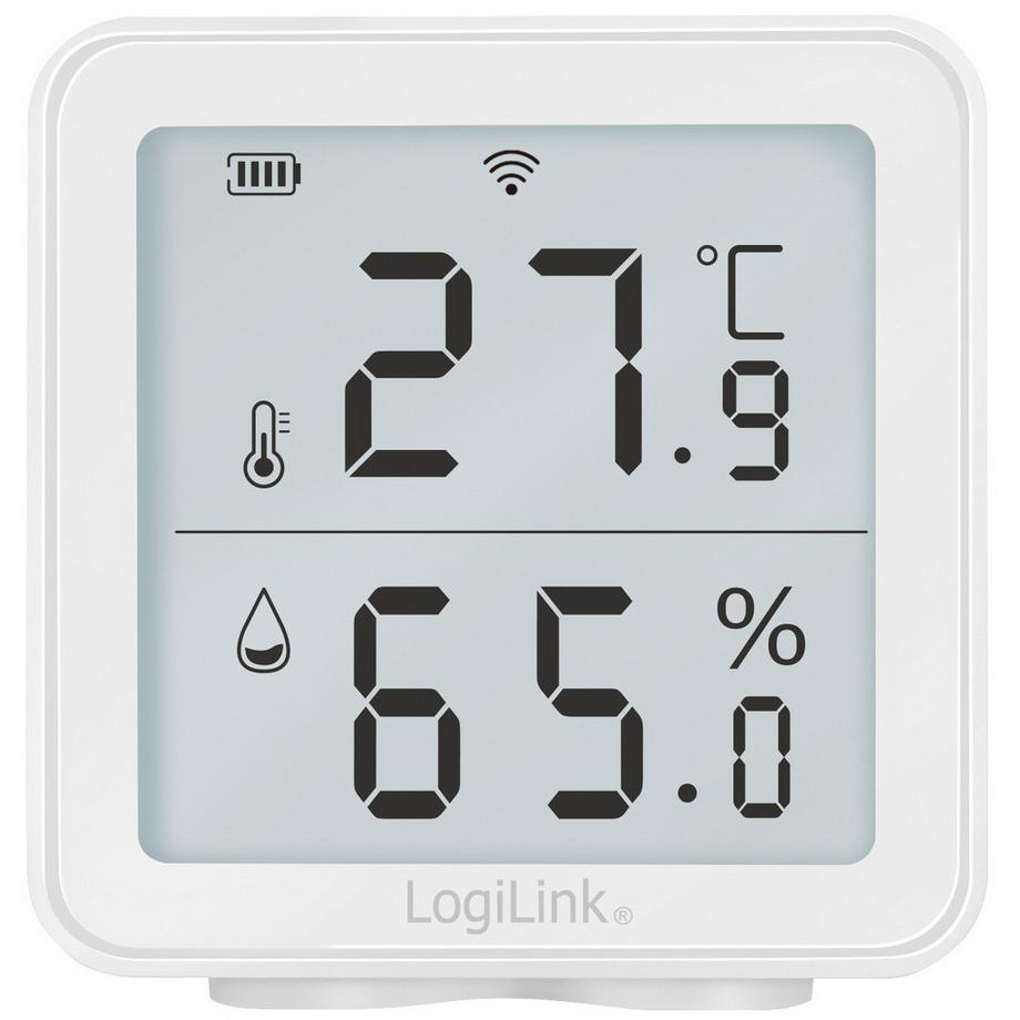 LogiLink  Capteur intelligent de température et d'humidité Wifi Tuya 